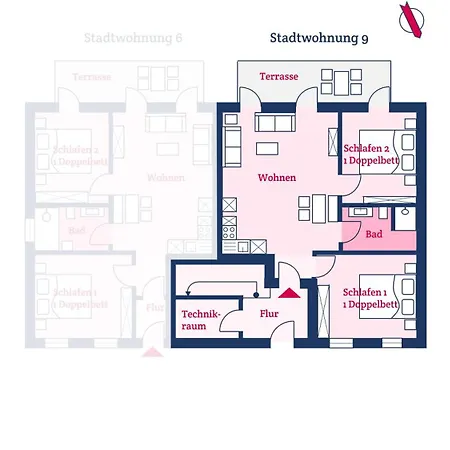 Stadtwohnung 9 *